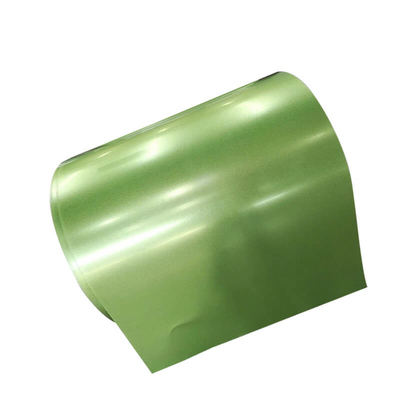 أخضر AZ30-180g / M2 PPGL لفائف فولاذية SGCC لفائف ألمنيوم مطلية مسبقًا