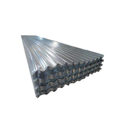 3-25 ميكرون المجلفن المموج الصفائح المعدنية 4x8 لوحة الحديد 610mm
