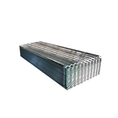 Z30 - 275g / M2 صفائح مموجة مجلفنة 0.8 مم 4 × 8 صفائح معدنية مجلفنة مموجة