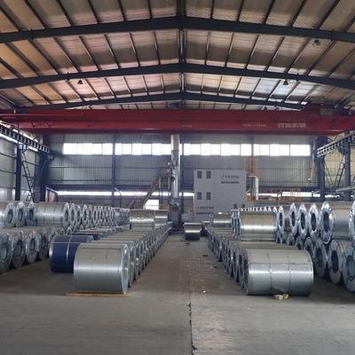 المدرفلة على الساخن Z275 Aluzinc Steel Coil 4mm GL Zinc Coated Coil RAL Color 3-5 طن