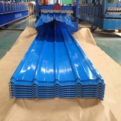 0.8m G550 Ral المموج ورقة تسقيف الزنك الصلب