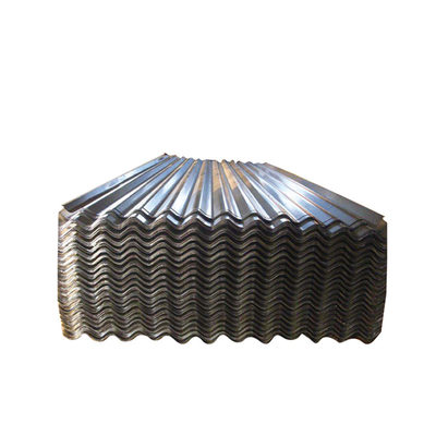 ASTM A -755 المموج سقف Gi 0.3-1.0mm المموج المجلفن الصفائح المعدنية 4x8