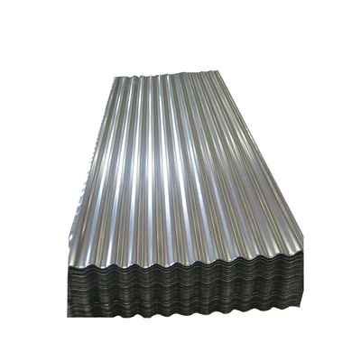 ASTM A -755 المموج سقف Gi 0.3-1.0mm المموج المجلفن الصفائح المعدنية 4x8