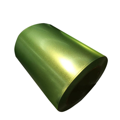 أخضر AZ30-180g / M2 PPGL لفائف فولاذية SGCC لفائف ألمنيوم مطلية مسبقًا