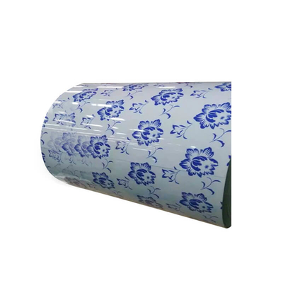 600-1250mm PPGI Coil Z80 Z150 لفائف الصاج المجلفن المطلي مسبقًا
