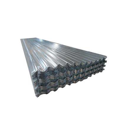 Spgc 26 Gauge الصفائح المموجة المجلفنة CGCC 8 Ft الصفائح المعدنية المجلفنة