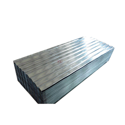 Z30 - 275g / M2 صفائح مموجة مجلفنة 0.8 مم 4 × 8 صفائح معدنية مجلفنة مموجة