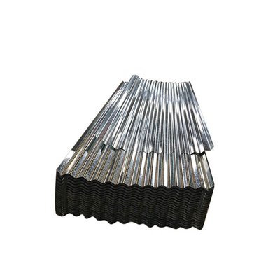 API 22 Gauge المجلفن المموج تسقيف معدني 0.18mm ورقة جالف المموج