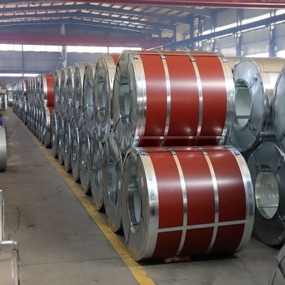 المدرفلة على البارد HRB60 GL لفائف الصلب Zincalume ISO9001 المغلفنة الصلب
