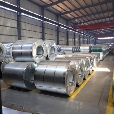 RAL Color 25Mt GI Steel Coil 30-600g / M2 ISO BV CE Galvalume AZ50 Roll