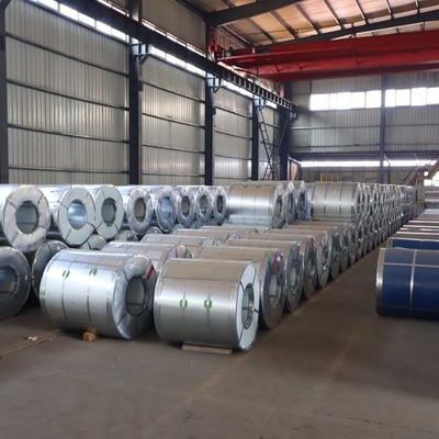 JIS العادية لمعة الصلب المجلفن 610mm الصلب المدرفلة على الساخن في لفائف