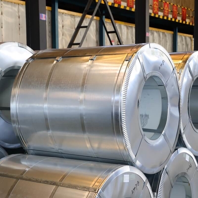 الصلب الكامل HRB95 GL لفائف الصلب 508mm Galvalume AZ50 لفائف مكافحة الاصبع
