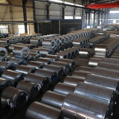 الصلب الكامل HRB95 GL لفائف الصلب 508mm Galvalume AZ50 لفائف مكافحة الاصبع