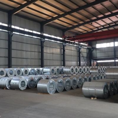 RAL Color 25Mt GI Steel Coil 30-600g / M2 ISO BV CE Galvalume AZ50 Roll