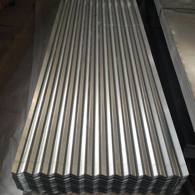 2.75mm المدرفلة على البارد ألواح التسقيف المجلفن HRB85 صفيحة الحديد المموج