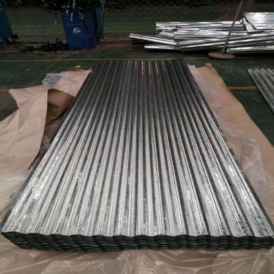2.75mm المدرفلة على البارد ألواح التسقيف المجلفن HRB85 صفيحة الحديد المموج