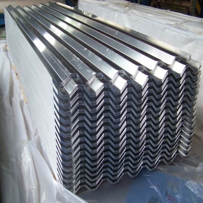 RAL ISO9001 لوح مموج مجلفن 1.2 مم PPGI 28 Gauge Metal Corrugated Metal