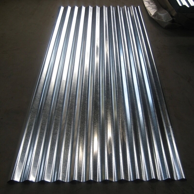 ألواح التسقيف المجلفنة SGCH PPGI 10ft ISO9001 4x8 ألواح الصلب المموج