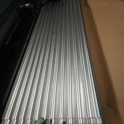 600mm-1250mm عرض لوح تسقيف مجلفن 20-25um طلاء طلاء علوي