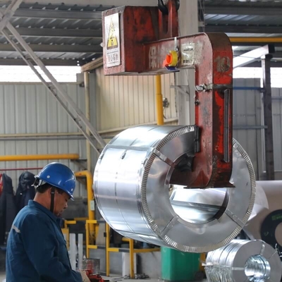 لفائف الصلب المجلفن المدرفلة على البارد G90 600-1500mm