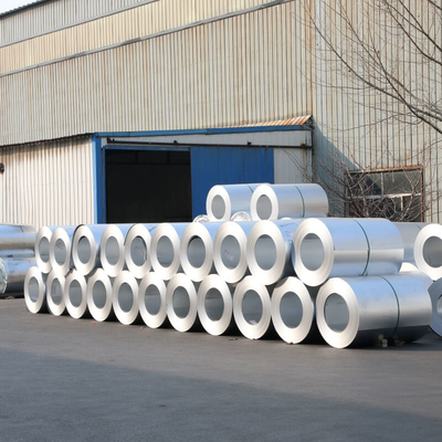 Z275-Z600 GL Steel Coil Z30-150g / M2 لفائف الصلب Galvalume مقاومة عالية للتآكل