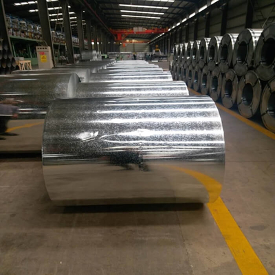 G60 G550 Galvannealed Coil 0.12mm-1.2mm Z275 الحد الأدنى لمعة مجلفنة