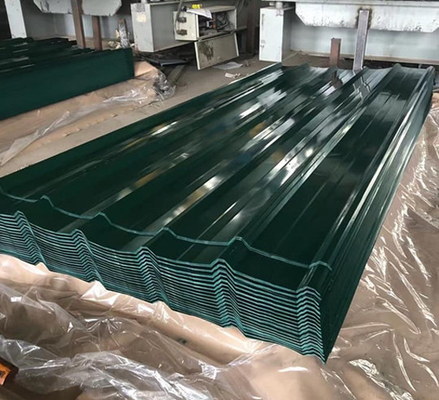 60-275g / M2 ورقة تسقيف PPGI طلاء الزنك بطول 1000 مم -6000 مم