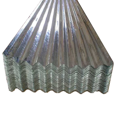 RAL ISO9001 لوح مموج مجلفن 1.2 مم PPGI 28 Gauge Metal Corrugated Metal
