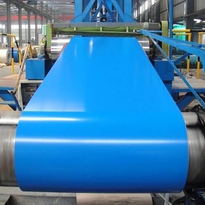 RAL 8017 PPGL Steel Coil 0.11-2.5mm لفائف الصلب Aluzinc المطلية مسبقًا