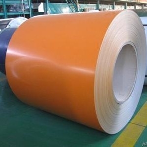 لفائف الفولاذ المطلية الذهبية SGCC اللون المغلفة لفائف الصلب Ppgl المسطحة