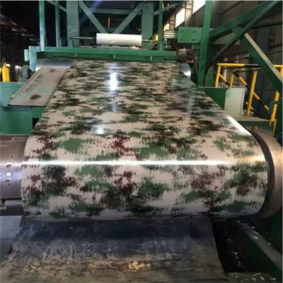 HRB95 SGS Prepainted PPGI Roll 610mm لفائف الفولاذ المطلي بالزنك 8-35 ميكرون