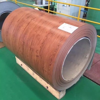 600-1250 مم لفائف الصلب المجلفن المطلي بالألوان Z150