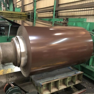 HRB95 لفائف الصلب المطلية مسبقًا Galvalume 600 - 1250mm PPGI Color Coil Sheet