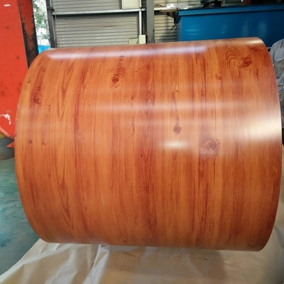 لفائف الصلب المجلفن بالألوان المطلية 5-10um معرف طلاء الجانب الخلفي 508 / 610mm