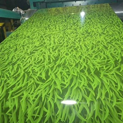 ASTM عالية اللمعان PPGL لفائف SGS 8-35um لفائف Galvalume سابقة الصب