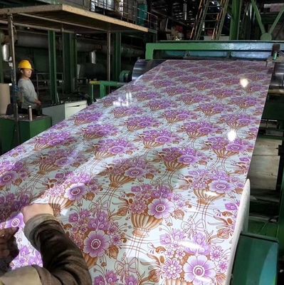 ASTM عالية اللمعان PPGL لفائف SGS 8-35um لفائف Galvalume سابقة الصب